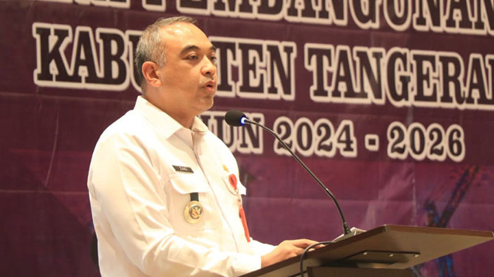Bupati Tangerang Ahmed Zaki Iskandar