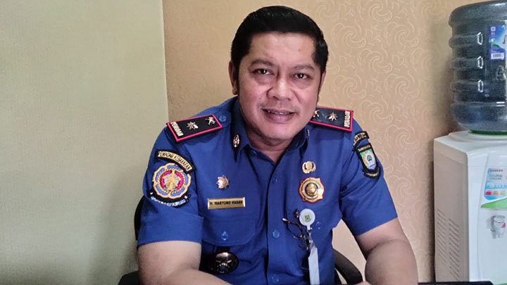 Kepala BPBD Kota Tangerang, Maryono Hasan