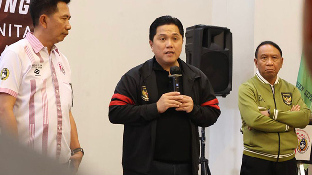 Ketua Umum PSSI Erick Thohir