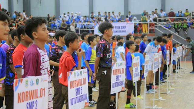 Turnamen Futsal Kota Tangerang Tingkat SD dan SMP