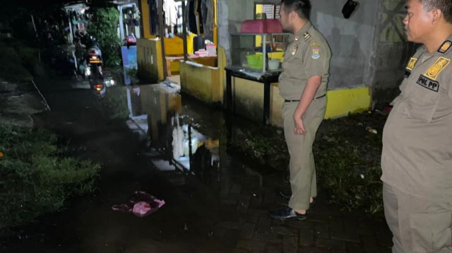 Bencana banjir di Desa Cisereh, Kecamatan Tigaraksa
