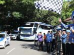 Bupati Tangerang Lepas 28 Bus Mudik Gratis ke 4 Provinsi