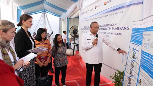 Kabupaten Tangerang Terima Kunjungan Delegasi Amerika untuk Membahas Program Sanitasi Aman