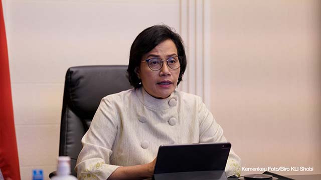Menteri Keuangan Sri Mulyani Indrawati