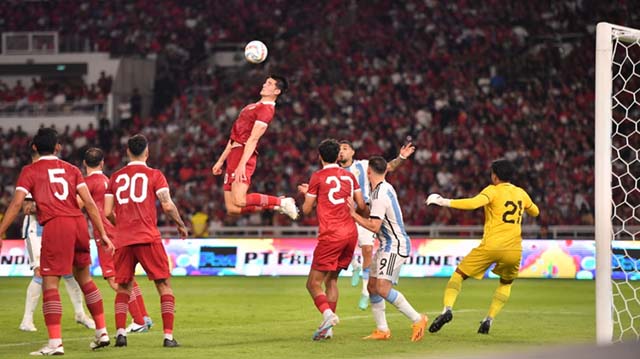 Pemain Timnas Indonesia.
