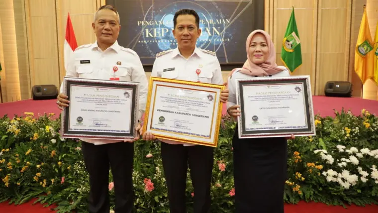 Penghargaan Kepatuhan Pelayanan Publik Terbaik 2023