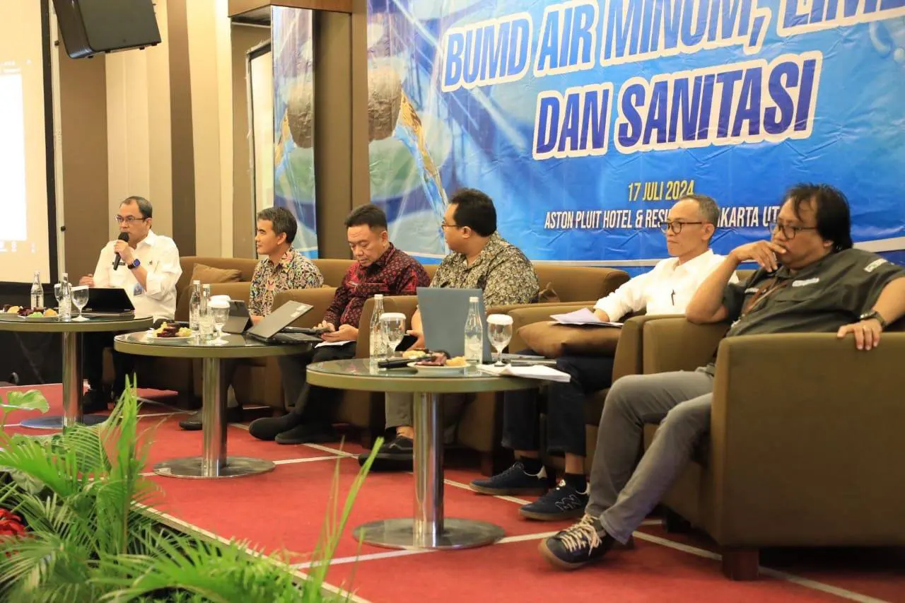Direktur Utama Perumdam TKR Kabupaten Tangerang, Sofyan Sapar