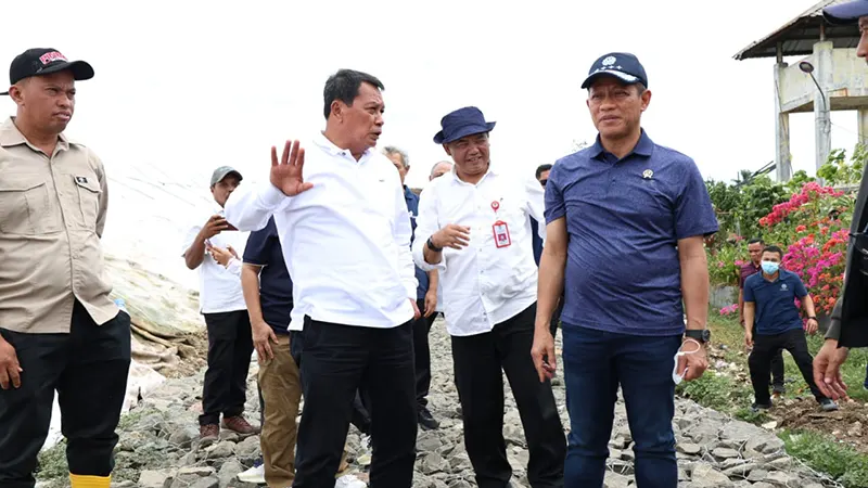 Bupati Tangerang Dampingi Menteri Lingkungan Hidup Tinjau Lokasi Waste to Energy di TPA Jatiwaringin lokasi PSEL