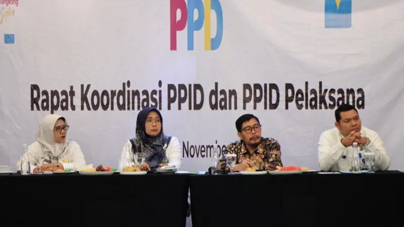 Rakor PPID Pelaksana dan Pelsana PPID Rakor PPID
