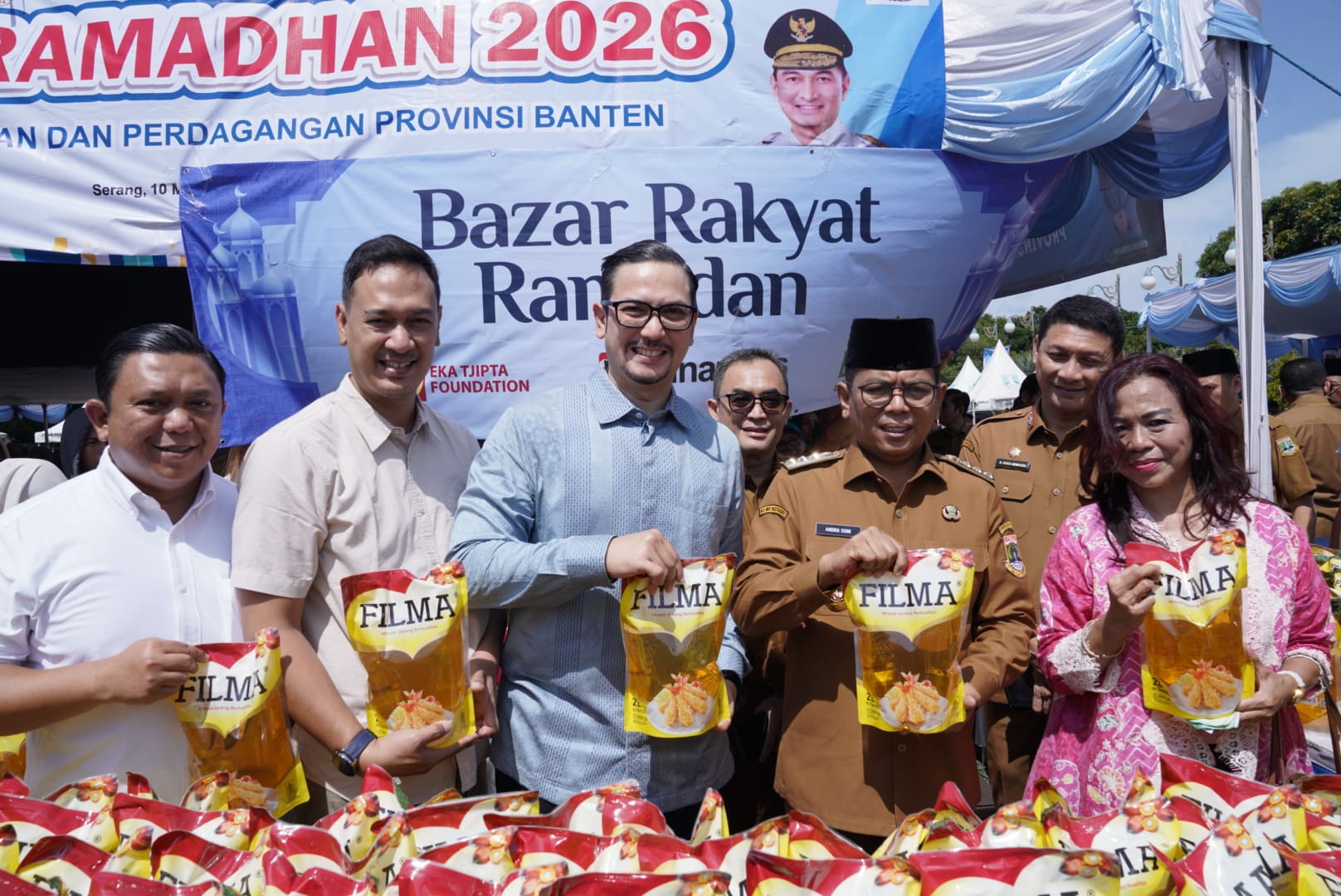 Bazar ramadan Minyak Goreng SML dan Pemprov Banten