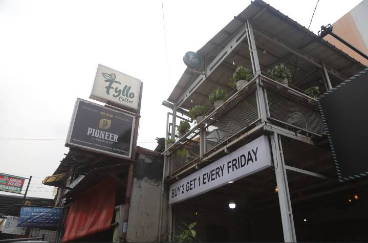 Fyllo Coffee di Jalan H. Mencong, Kecamatan Ciledug, Kota Tangerang,
