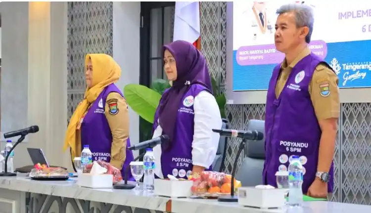Pembukaan Posyandu 6 SPM