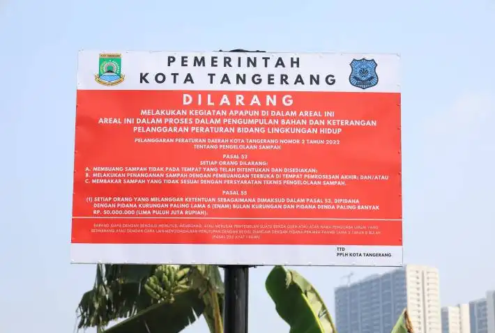 Pemkot Tangerang segel TPA tak berizin di Kecamatan Pinang