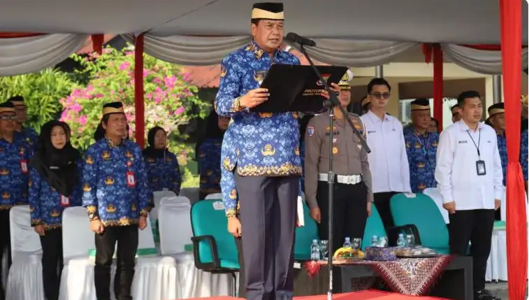 Bupati Tangerang pimpin upacara Hari Kopersai ke-79