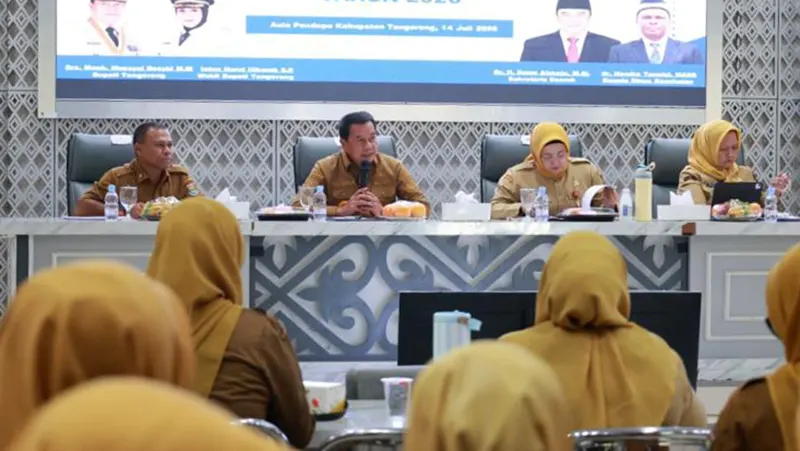 Rapat Koordinasi Program Prioritas Kesehatan Gratis Kabupaten Tangerang Kesehatan Gratis