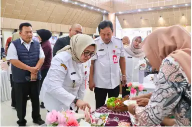 Wakil Bupati Tangerang, Intan Nurul Hikmah, menghadiri sekaligus menutup Lomba Inovasi Menu Berbahan Baku Ikan Tahun 2026