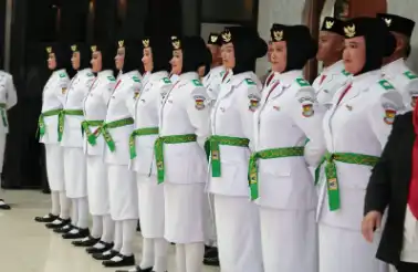 54 anggota Paskibraka Kabupaten Tangerang di kukuhkan