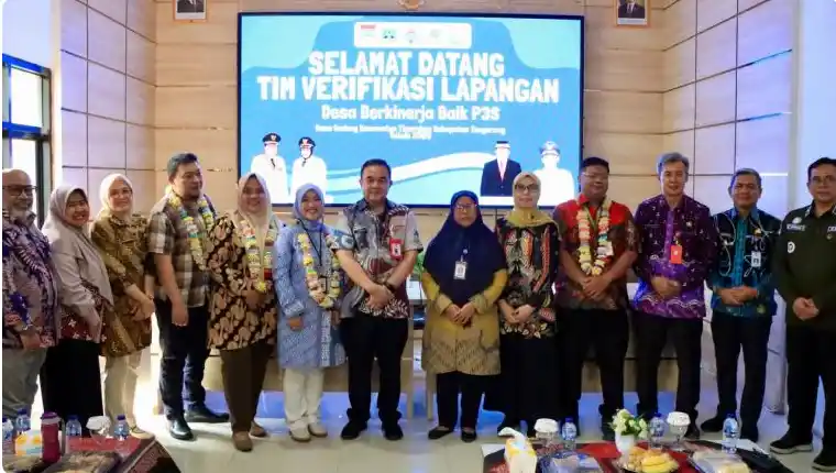 Desa Sodong, Kecamatan Tigaraksa, terpilih sebagai salah satu dari 30 nominasi Desa Berkinerja Baik