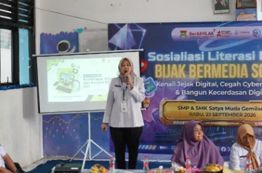 Diskominfo Kabupaten Tangerang Edukasi Pelajar Bijak Bermedia Sosial