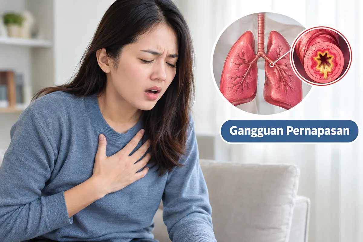 Gejala Gangguan Pernapasan Gangguan Pernapasan