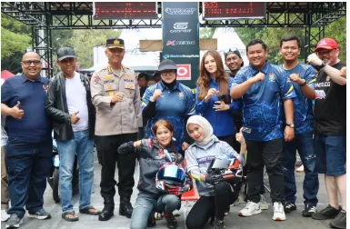 KNPI Drag Bike Kejurprov Banten