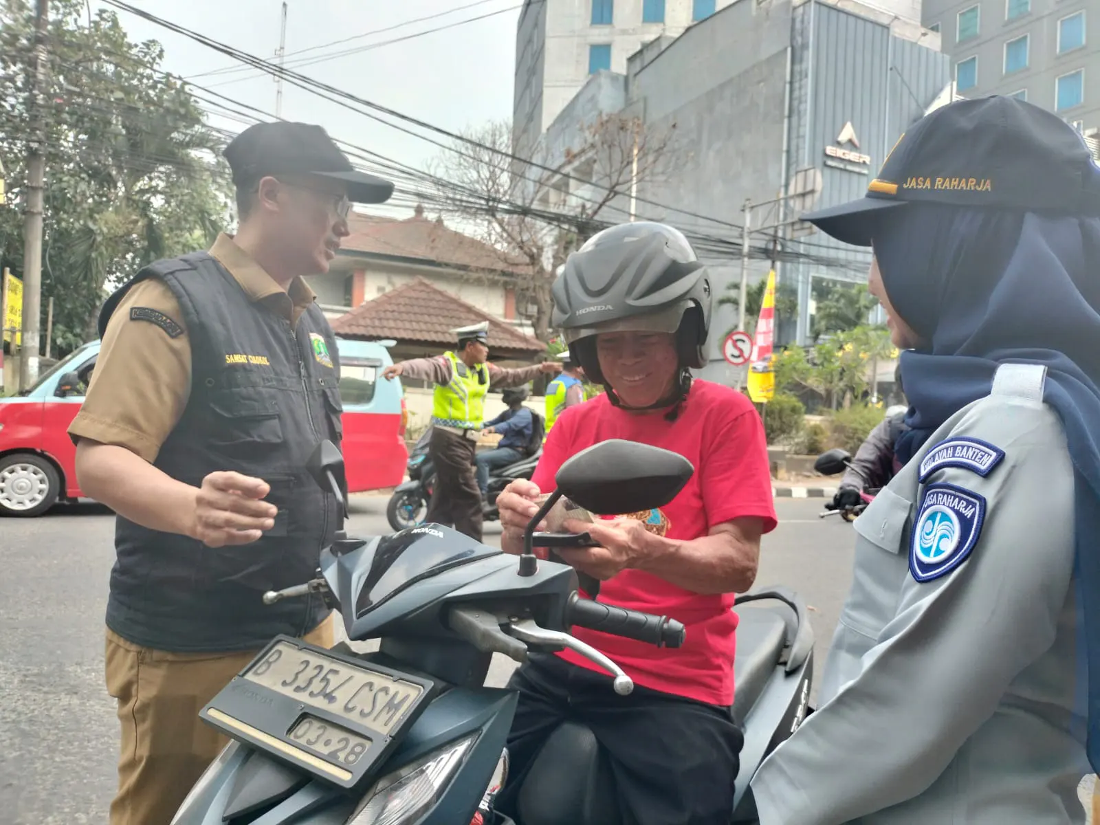 Samsat Cikokol razia