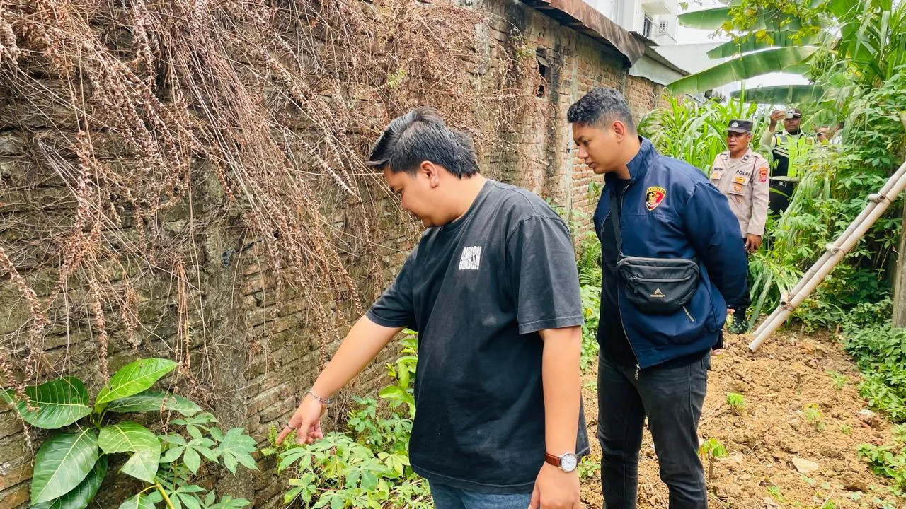 Respons Laporan 110, Polsek Panongan Cek Dugaan Pencurian Pipa AC di Citra Raya