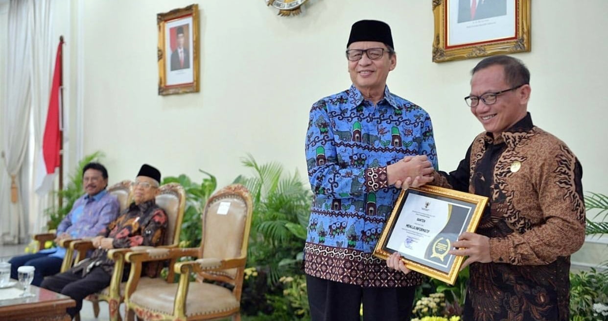 Banten Raih Anugerah Keterbukaan Informasi Badan Publik 1