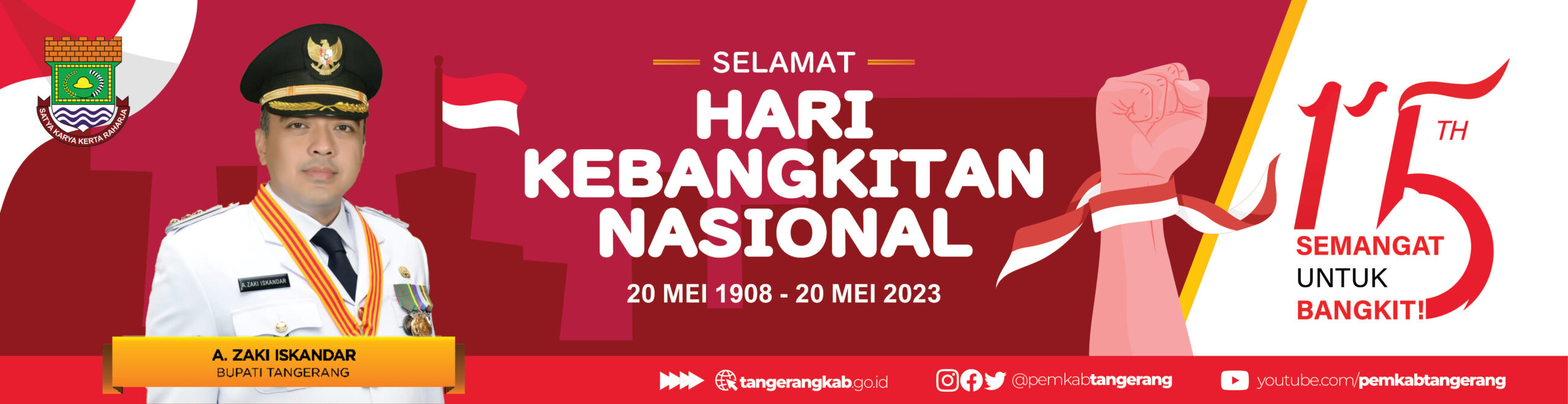 Bupati Tangerang Ucapan Hari Kebangkitan Nasional Tahun 2023