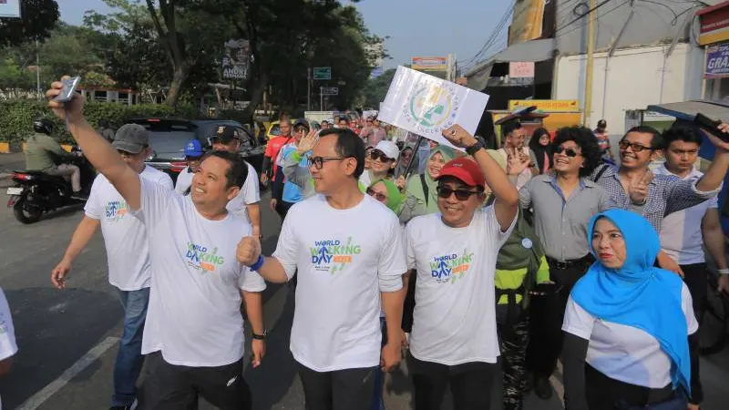 World Walking Day (WWD) 2023 di Tugu Adipura